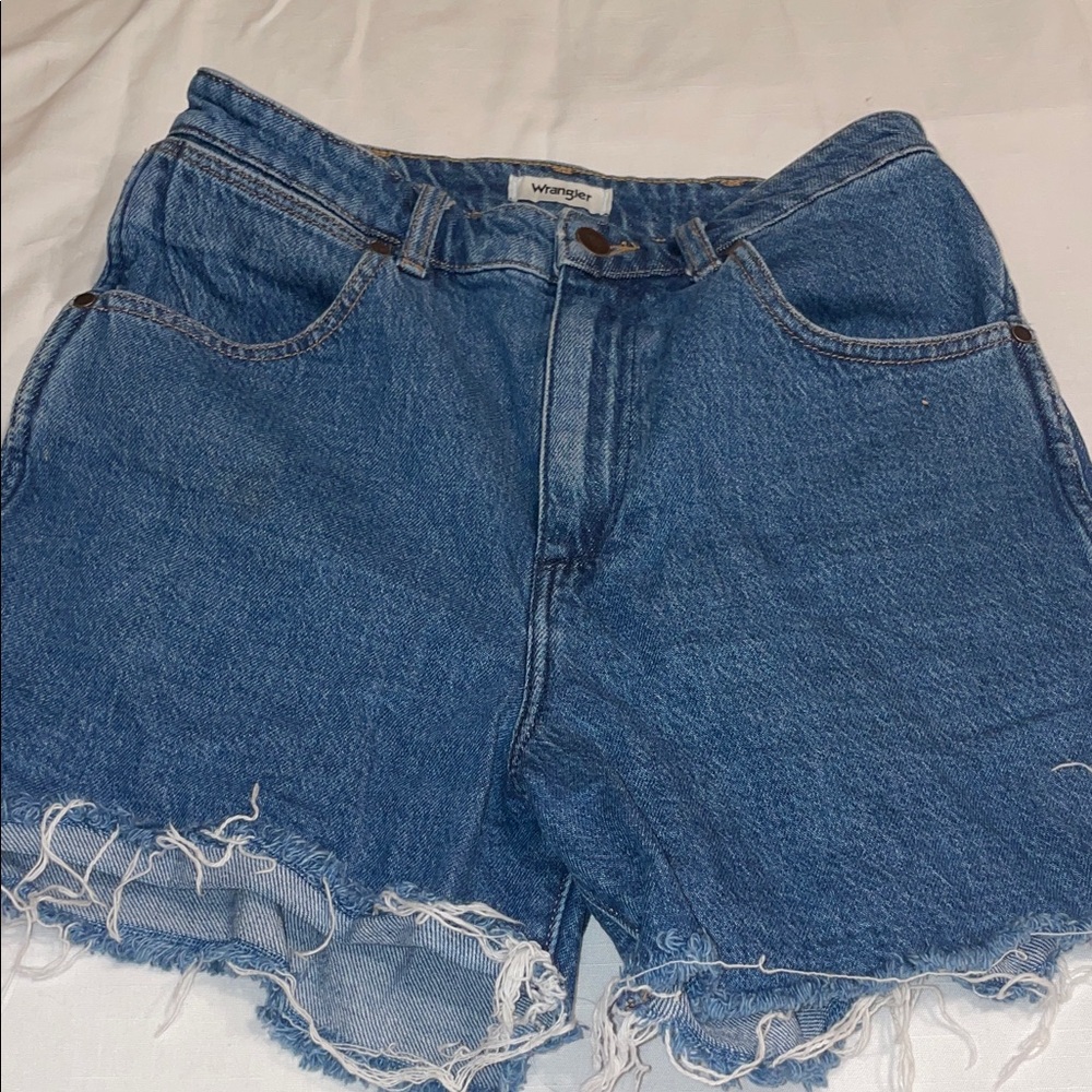 Wrangler Women's Classic Blue Jean Shorts